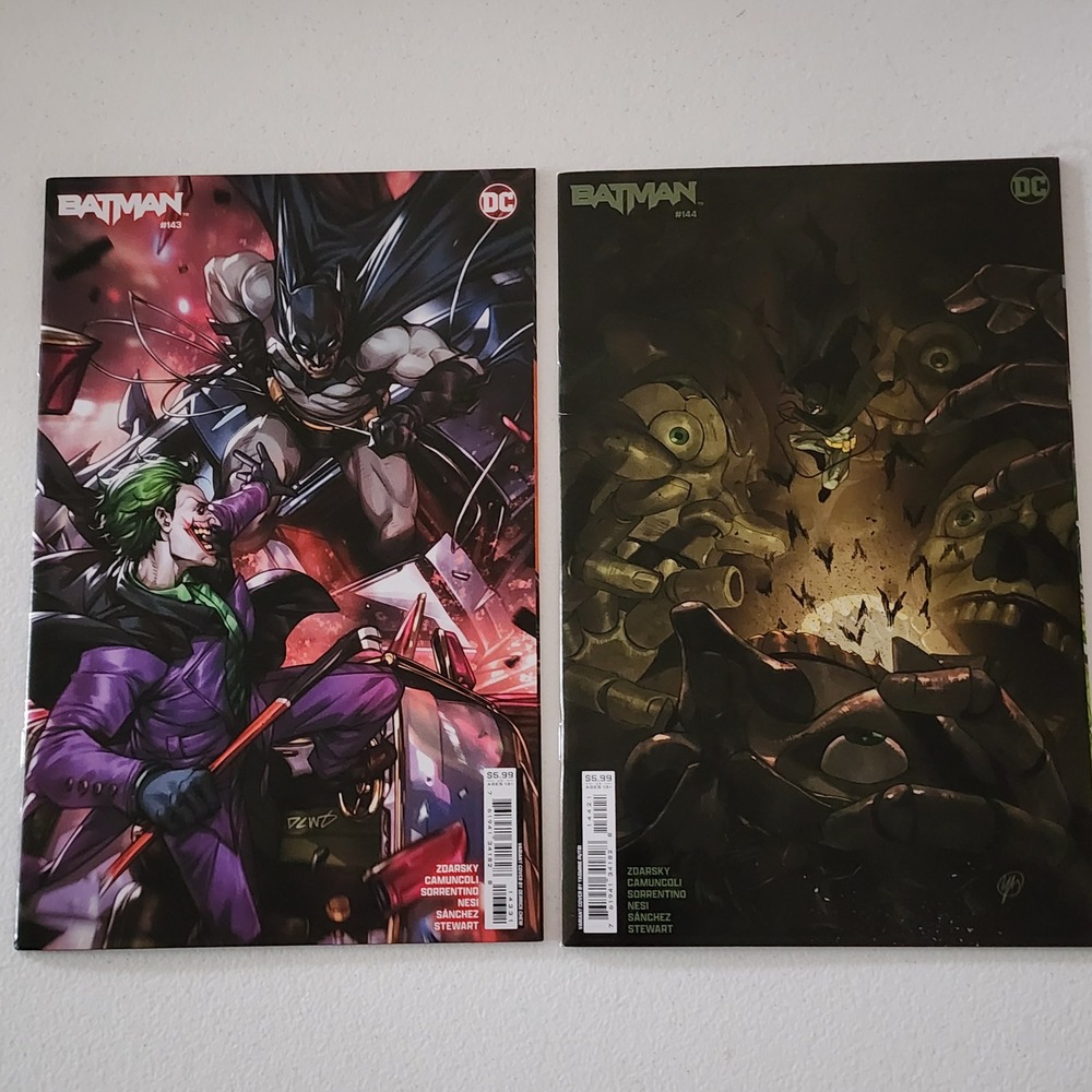 Batman 144 & 143 Comic Book‎ DC Comics Variant Cover by 2024